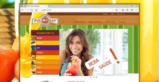 Criar e-commerce - Pulp Fruit