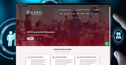 Criar site - Kato Consultoria & Treinamento